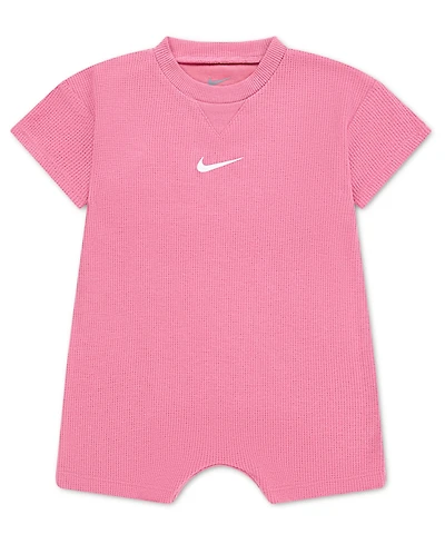 Nike Baby Boys' and Girls' Crewneck Waffle Romper