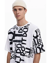 Desigual Men's Word print T-shirt