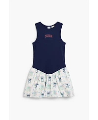 Desigual Girls Girls's Stich peplum dress