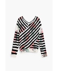 Desigual Women's Fine crossover sweater