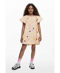 Desigual Girls Girls's Floral short-sleeve dress