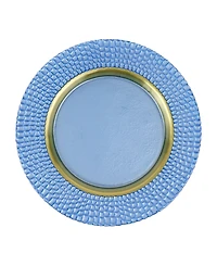 Vietri Pelli Glass Charger Plate