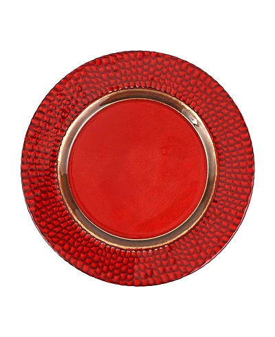 Vietri Pelli Glass Charger Plate
