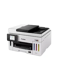 Canon Maxify GX6120 Wireless MegaTank Duplex All-in-One Inkjet Color Printer, White