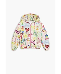 Desigual Girls Girls's Quilted jacket lettering