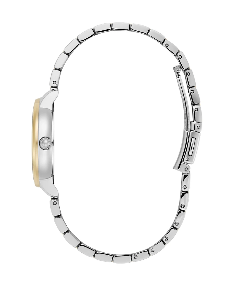 Olivia Burton Women's Westbourne Two Tone Stainless Steel Bracelet Watch, 30mm