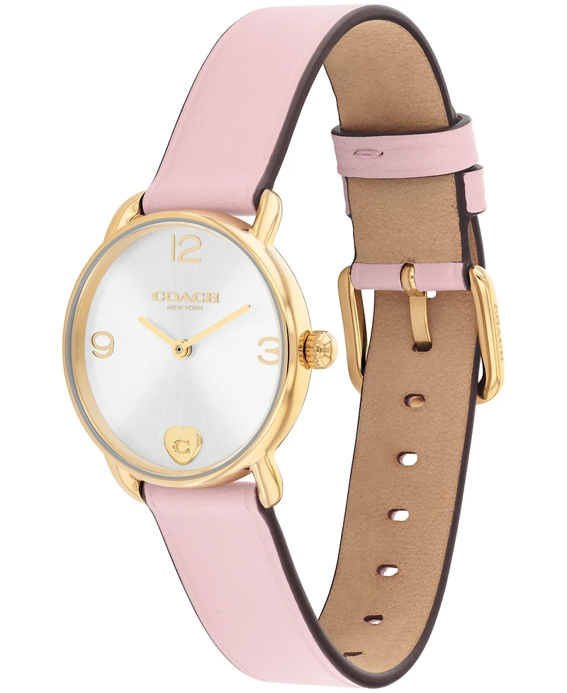 Coach Women's Elliot Blush Leather Strap Giftset Watch, 28mm