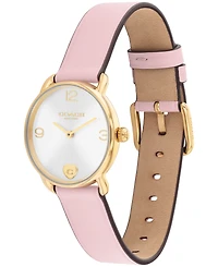 Coach Women's Elliot Blush Leather Strap Giftset Watch, 28mm