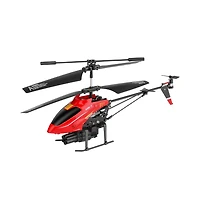 Bruce & Shark 2.4G Rc Helicopter with Lights, 6-Axis Gyro, Auto Hover & Crash Proof Design