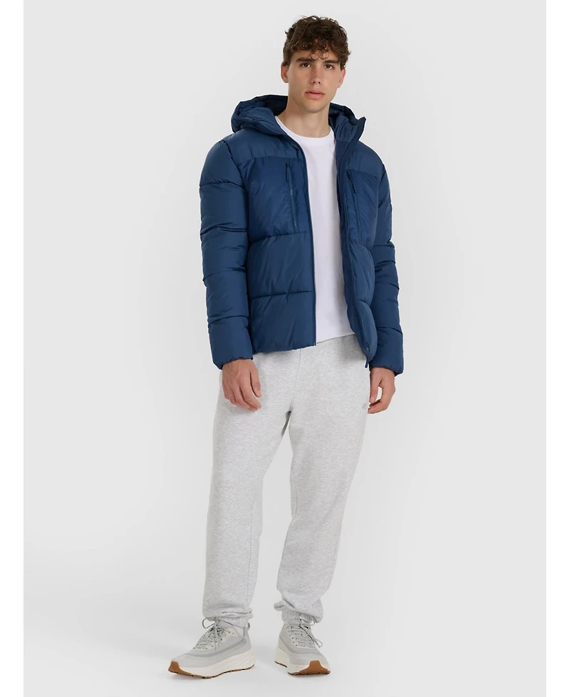 4F Men's down jacket with synthetic filling