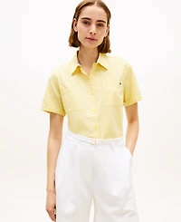 Tommy Hilfiger Women's Short-Sleeve Shirt