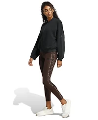 adidas Women's Seasonal Essentials Leopard Print Full Length Tights