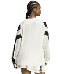 adidas Women's House of Tiro Long-Sleeve Jersey Top