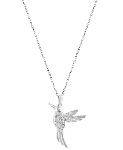 Effy Collection Diamond Pendant Necklace (1/5 ct. t.w.) in Sterling Silver