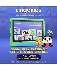 Contixo 10" A10 Educational Kids Tablet with Epic! and Lingokids 64GB Parental Controls & Kid-Proof Case