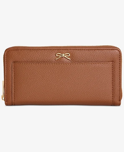 On 34th Angii Solid Zip-Around Wallet
