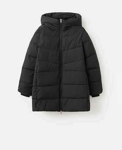 Mango Women's Hood Puffer Coat