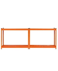 Mecale 4-Tier Storage Shelves, 2400-Lb Capacity, 20"D x 40"W x 60"H, Adjustable Heavy-Duty Utility Rack