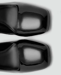 Mango Women's Patent Leather High-Heeled Shoes