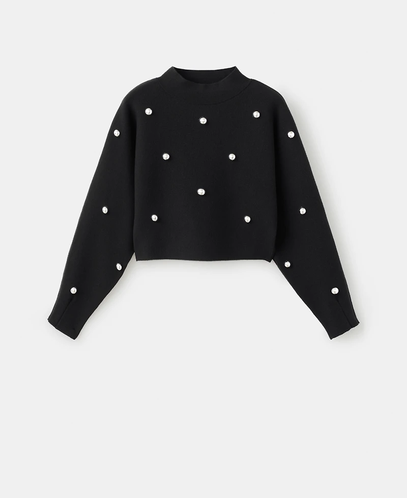 Mango Women's Spheres Perkins-Neck Sweater