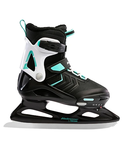 Rollerblade Bladerunner by Micro Xt Girls Adjustable Ice Skates