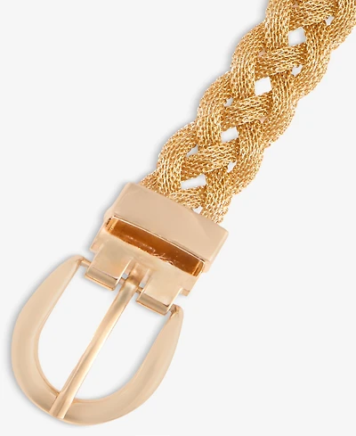 On 34th Braided Mesh Metal Belt, Macy's Exclusive