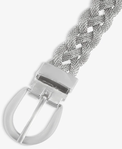 On 34th Braided Mesh Metal Belt, Macy's Exclusive