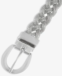 On 34th Braided Mesh Metal Belt, Macy's Exclusive