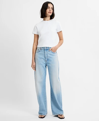 French Connection Women's Maisie Jersey Round Neck T-Shirt