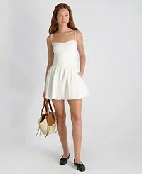 French Connection Women's Side Zip Flare Mini Skirt