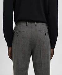 Mango Men's Stretch Fabric Super Slim-Fit Suit Pants