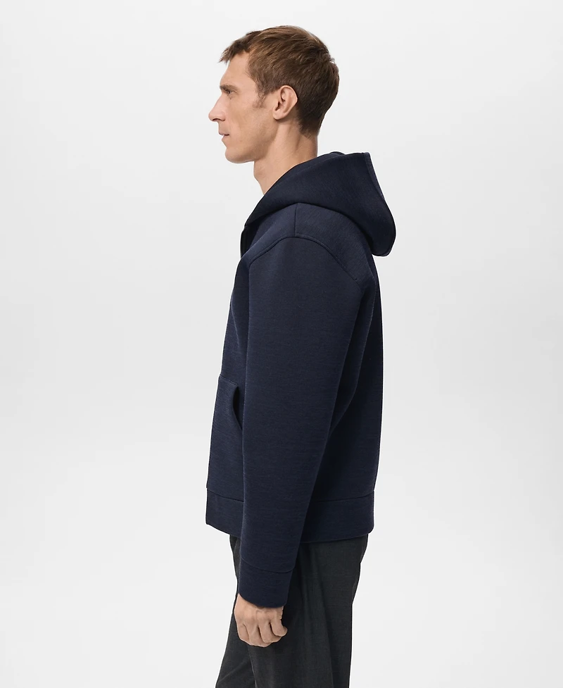 Mango Men's Zipped Hoodie