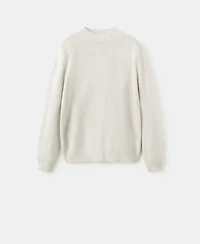 Mango Men's Structured Wool-Blend Knitted Sweater