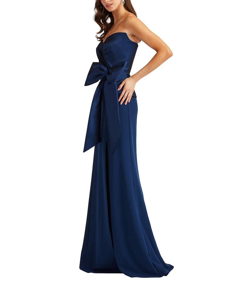 Tadashi Shoji Women's Kinah Oversized Bow Gown