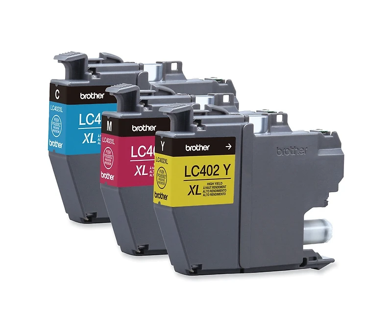 Brother LC402XL3PKS 1,500 Page-Yield High-Yield Ink -3 pack