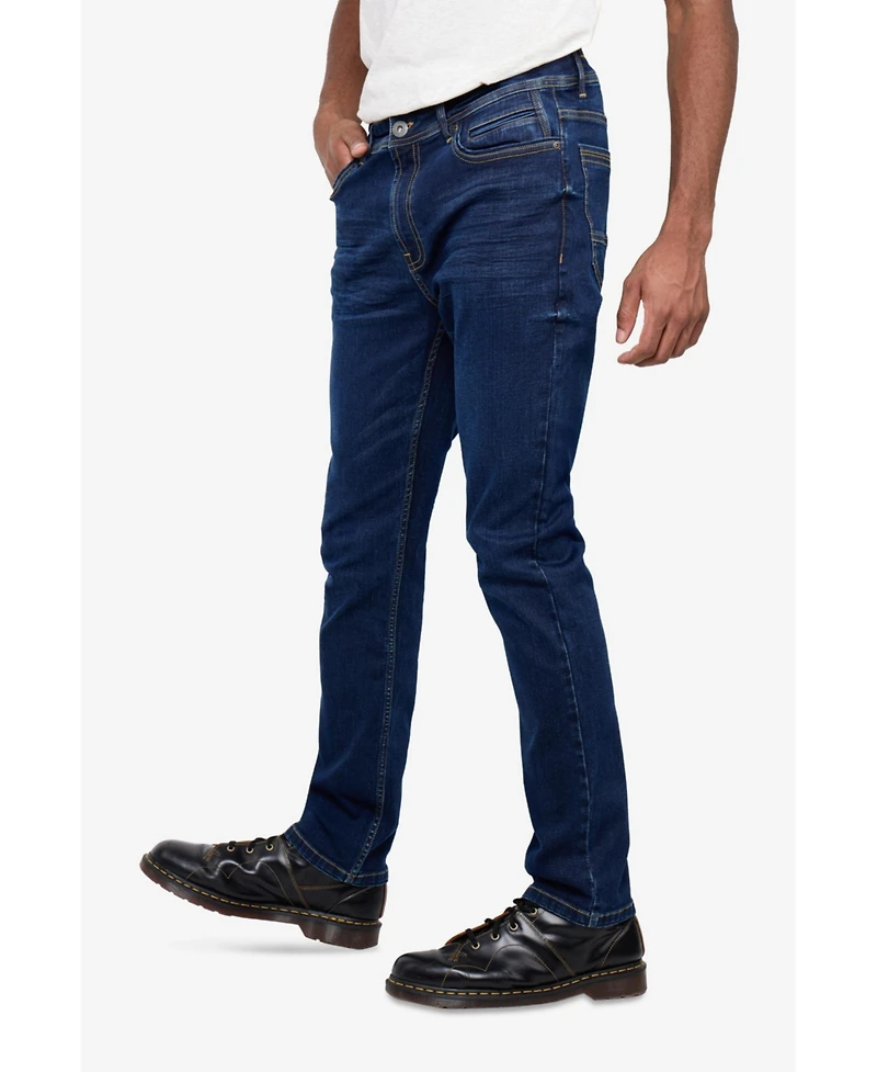 Cultura Men's Slim Stretch Silicon Jeans