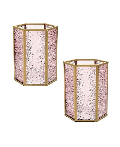 Lauraella Handcrafted Glass Organizer, Decorative Storage Container for Makeup, Jewelry, Desk, or Bathroom Stylish