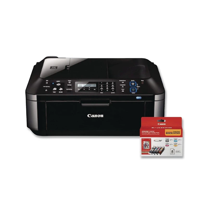 Canon ChromaLife100+ Ink/Paper Combo - Black/Cyan/Magenta/Yellow (4/Pack