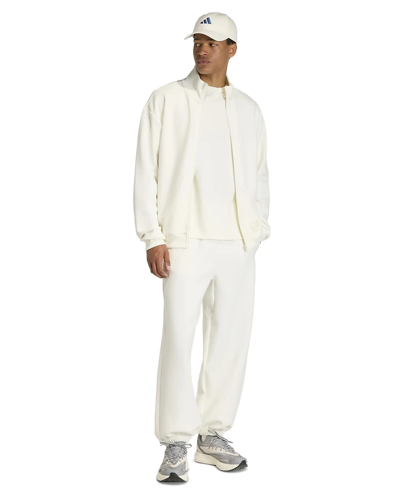 adidas Men's Soft Lux Zipper Track Sweatshirt