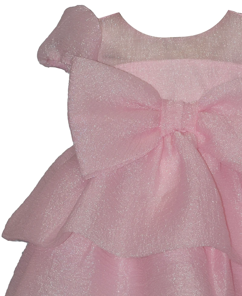 Bonnie Baby Girls' Crinkle Organza Party Dress