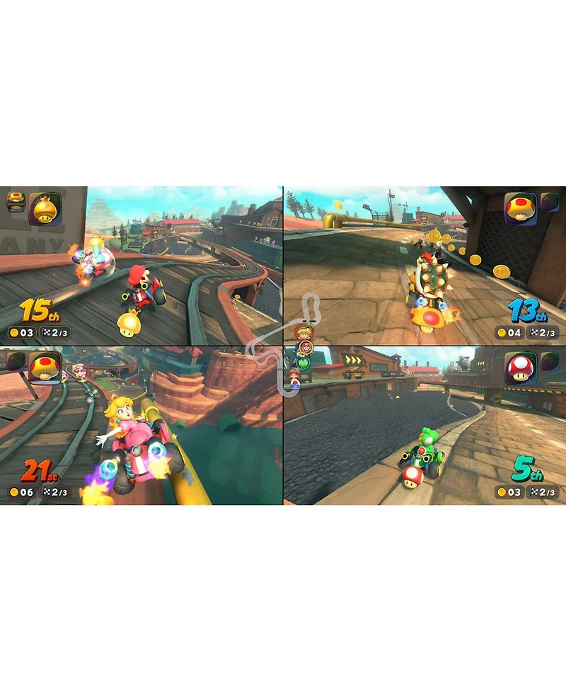 Nintendo Switch 2 Video Game Console with Mario Kart World, MightySkins Code and Protective Case Bundle