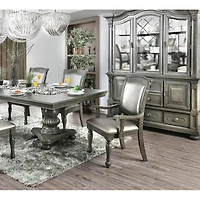 Streamdale Furniture Traditional Gray Dining Chairs Set of 2