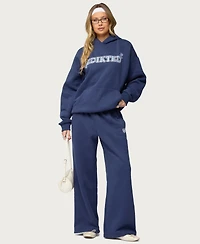 Edikted Women's Glitter Girl Sweatpants