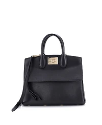 Pre-Owned Salvatore Ferragamo Small Studio Satchel Leather