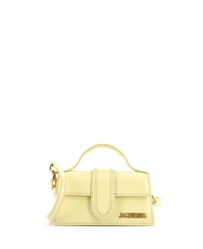 Pre-Owned Jacquemus Le Bambino Top Handle Flap Bag Leather