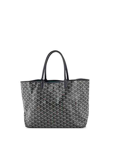 Pre-Owned Goyard Pm Saint Louis Tote Claire Voie Coated Canvas