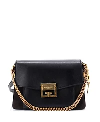 Pre-Owned Givenchy Small GV3 Flap Bag Leather
