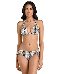 La Blanca Island Goddess Halter Triangle Bikini Top