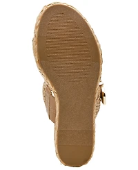 Dv Dolce Vita Women's Elena Double Buckle Platform Wedge Sandals