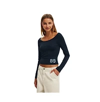 Cotton On Women's The Ls Off Shoulder Graphic Tee